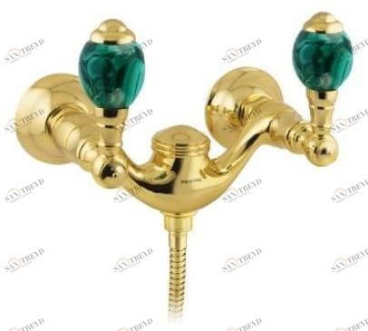 Bronces Mestre Смеситель для душа из латуни на 2 отверстия с отдельными розетками Atlantica precious 037819.ml0.00