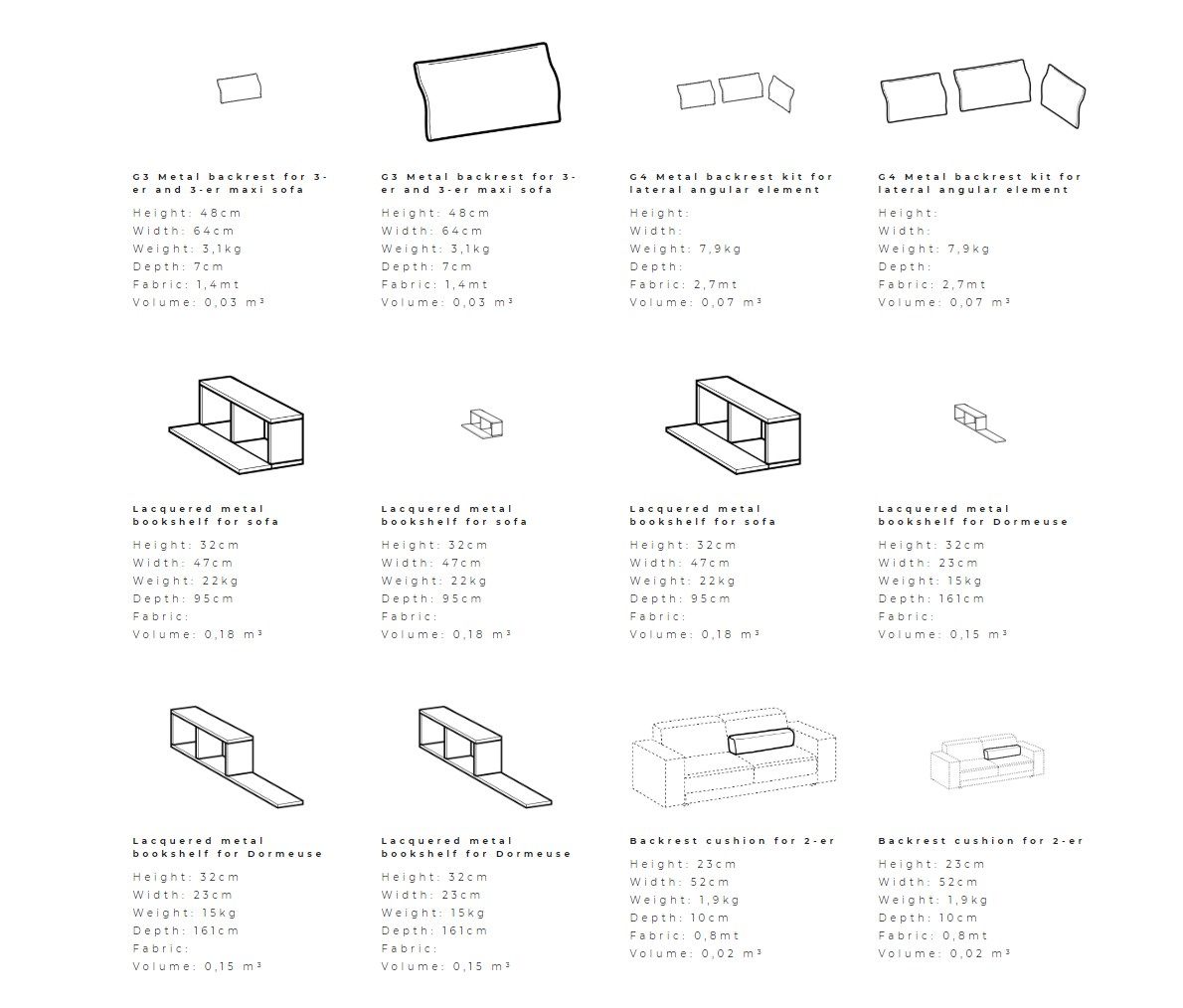 Угловой диван из ткани Ditre Italia LOMAN ARCH-00118789 - Вид №5