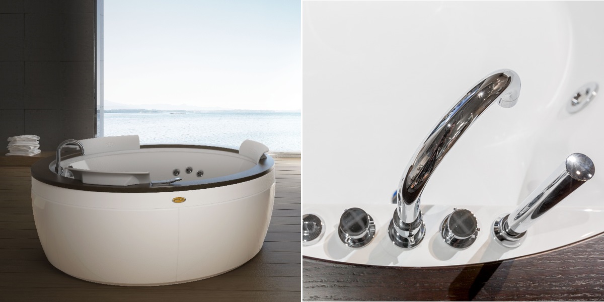 Ванна напольная с гидромассажем "BASE" Nova 9H43-570A Jacuzzi 9H43570A - Вид №1