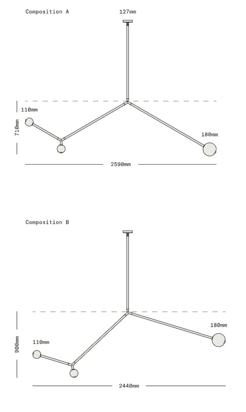 Латунный светодиодный подвесной светильник SkLO ANGLE 3.0 ARCH-00137043 - Вид №10