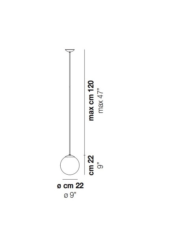 Vistosi Puppet SP M BC/SF CR подвес 112189 - Вид №2