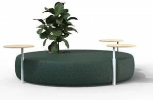 BLOSS Мягкое сиденье с кадкой и столиками Maxi