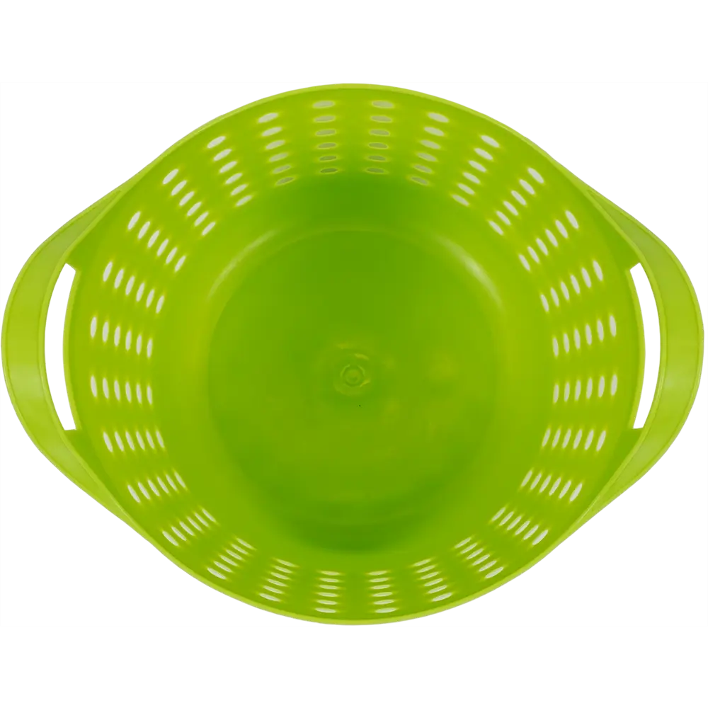 Корзинка Soft 20.61×22.21×17.4 см 4.1 л пластик цвет зелёный BEROSSI STLM-2170323 - Вид №2