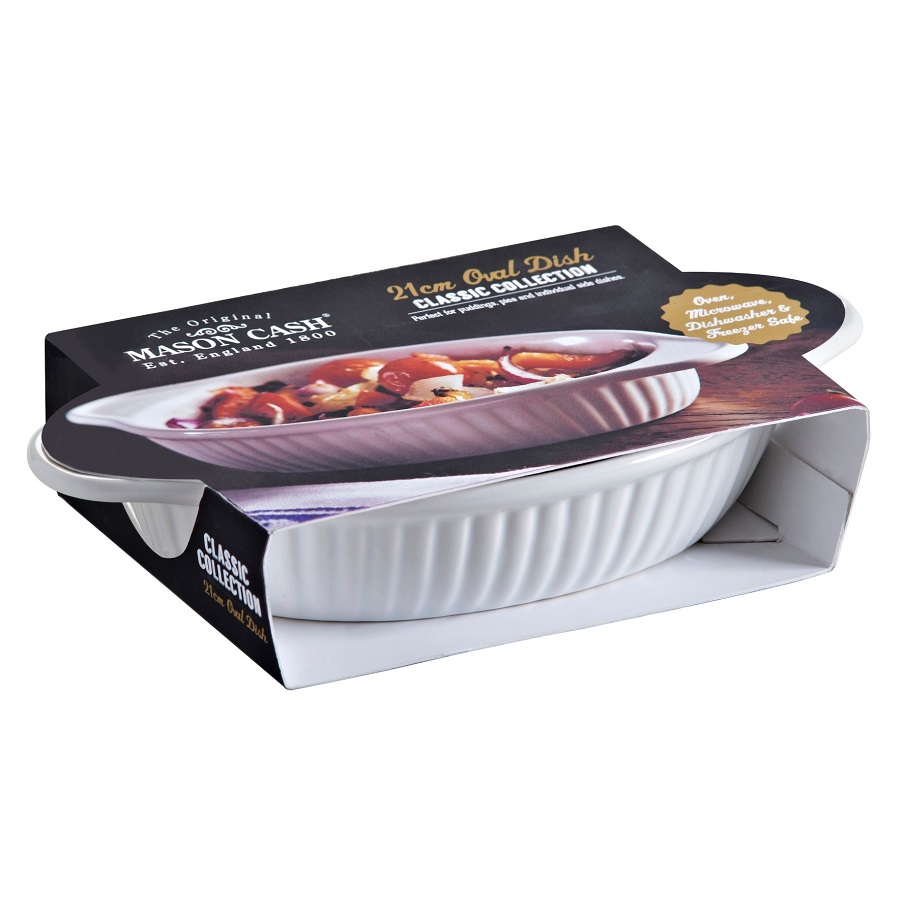 Блюдо для запекания Classic овальное 21 см Mason Cash 2001540 - Вид №4
