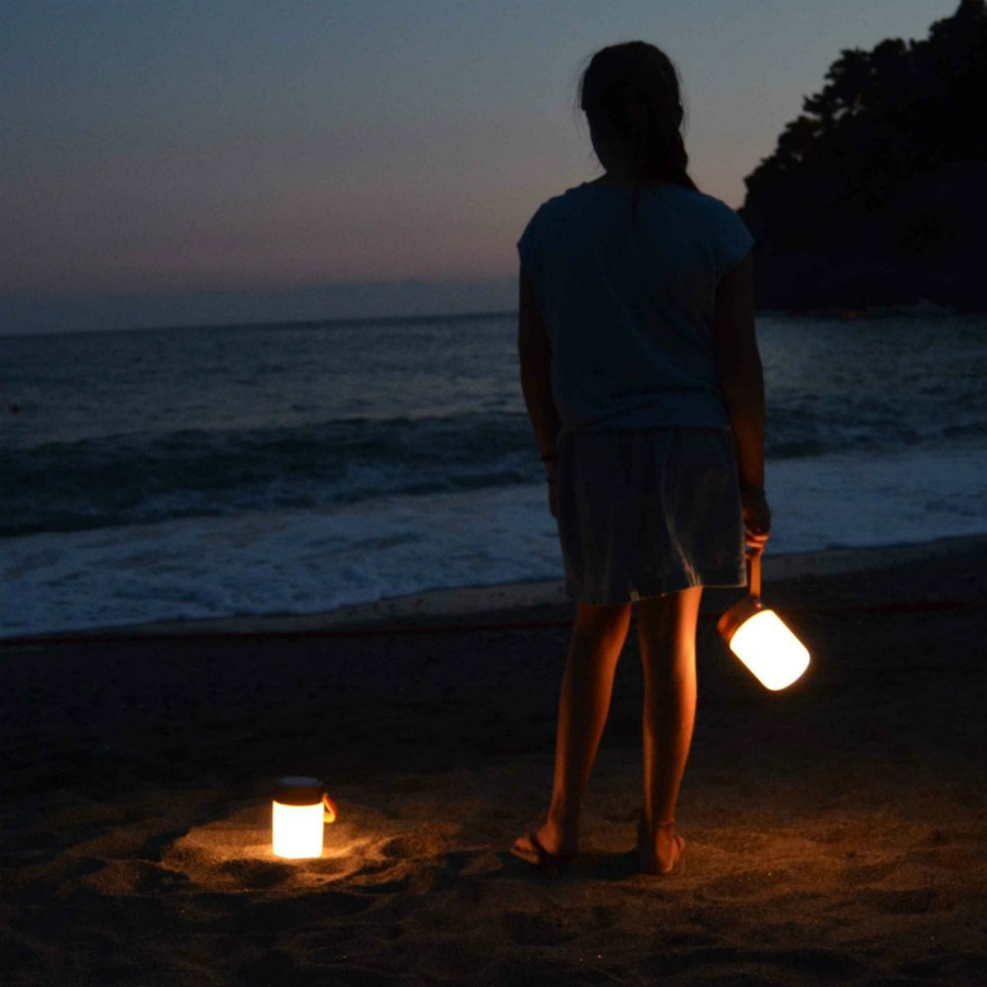 Колонка беспроводная Colors Led Sound Jar, золотая Halo Design 800476 - Вид №3