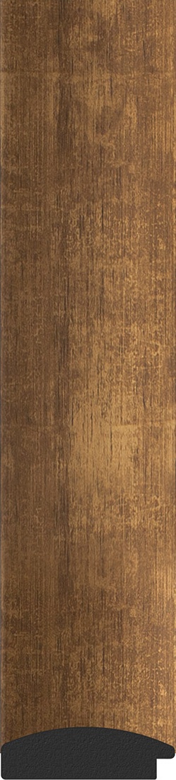 BY 0785 Зеркало в багетной раме - состаренная бронза 66 mm EVOFORM Definite - Вид №2