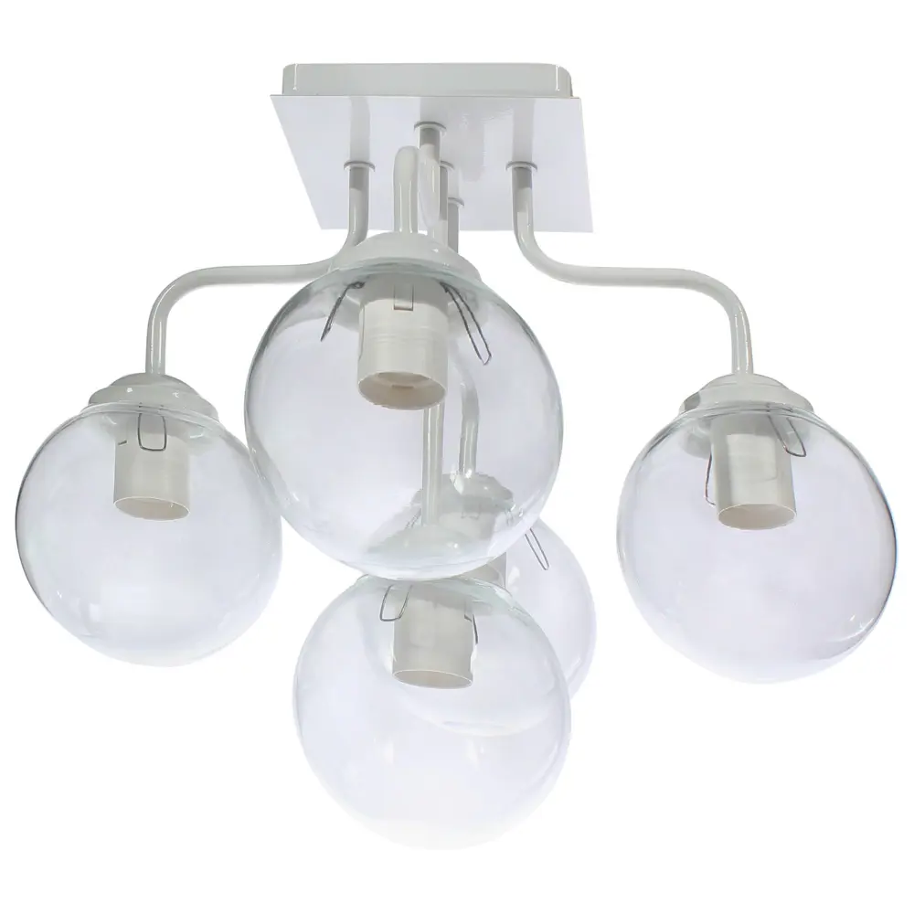 Люстра потолочная «Циркон 003», 5 ламп, 18 м², цвет белый СВЕТУС STLM-2162079