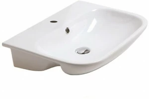 Cle4556101 / cle4554101 Накладная раковина консольная овальная Olympia Ceramica CLEAR