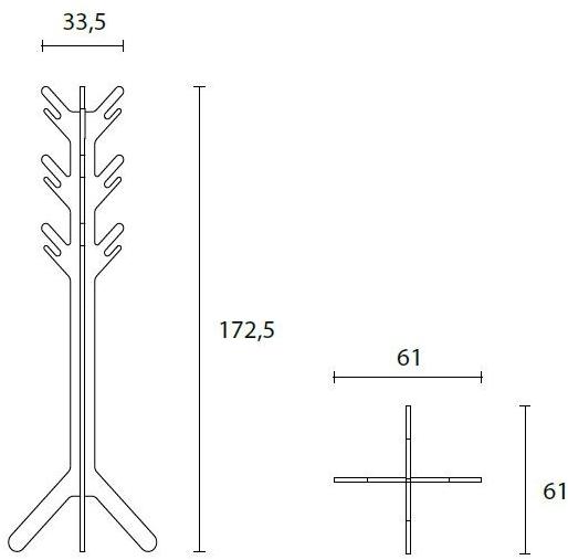 Casamania & Horm Вешалка для одежды из мдф sun-id-1512788 - Вид №3