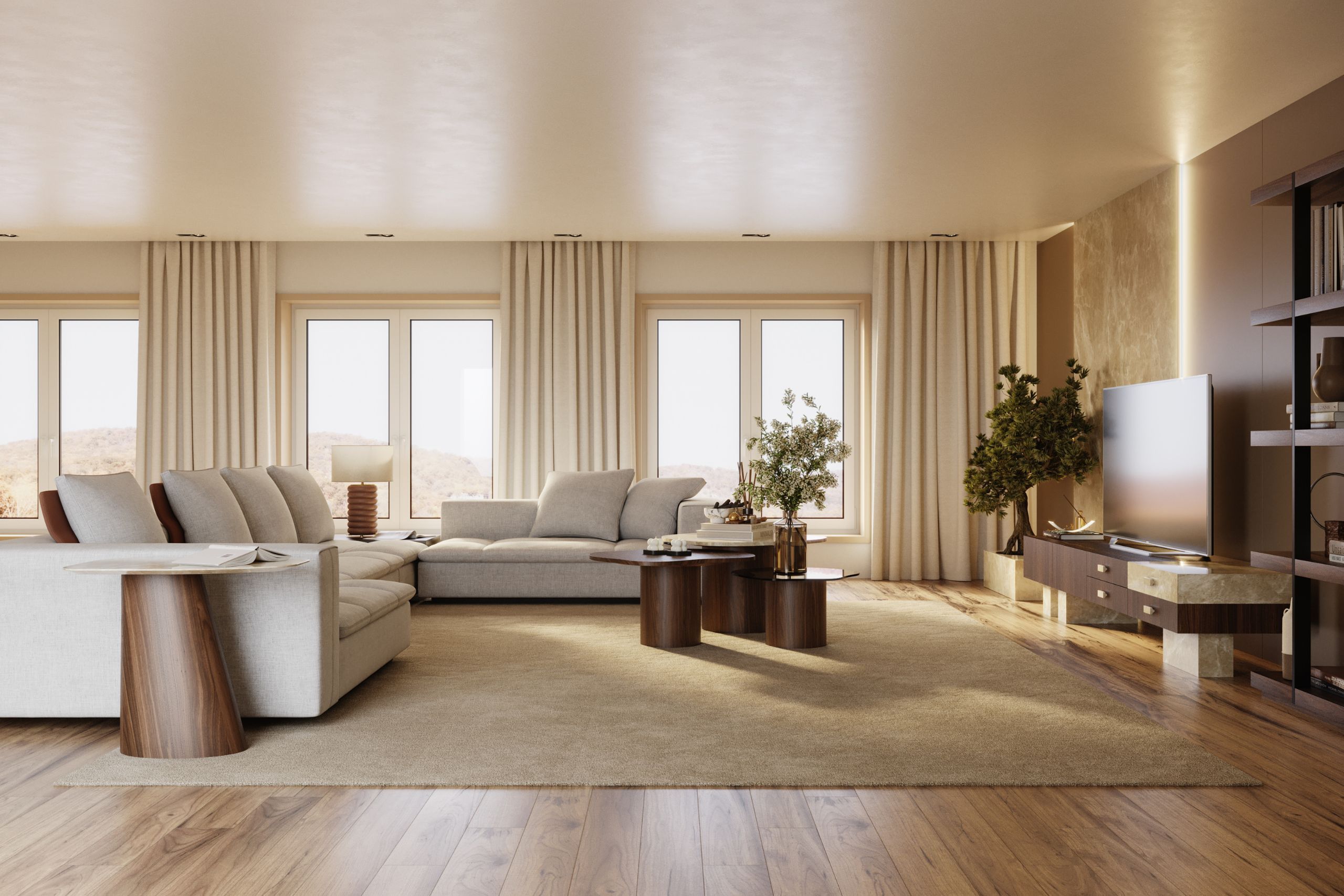 Журнальный столик с каменной столешницей Stylish Club Stone ARCH-00097856 - Вид №4