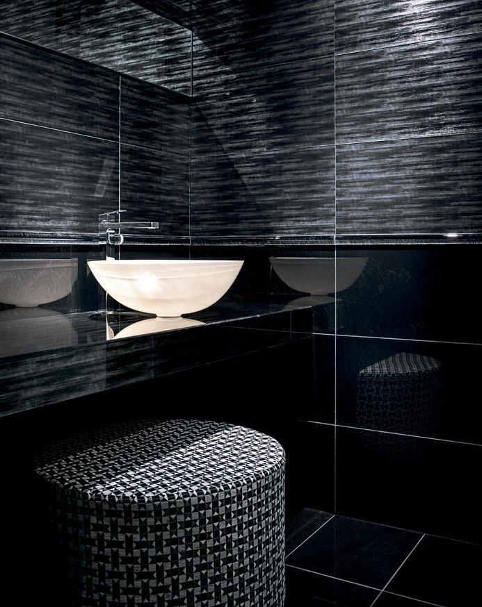 SICIS Feather Black Vetrite Tile sun-id-1991266 - Вид №4