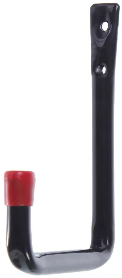 81928937 Крючок LG010Z 14.5x12x1.2 см сталь цвет чёрный нагрузка до 30 кг STLM-0013988
