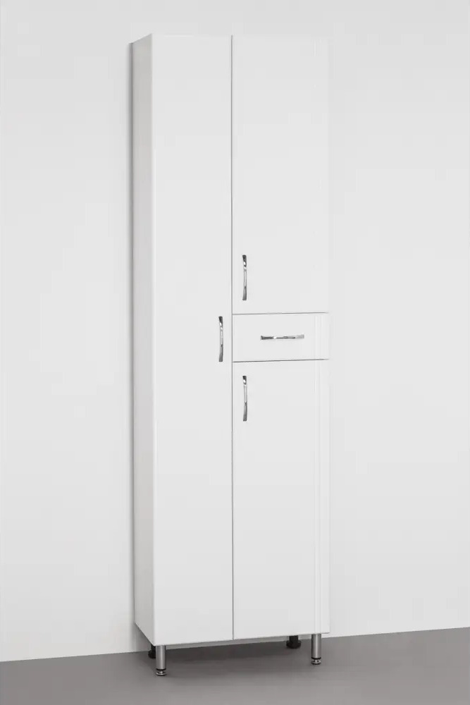91551824 Шкаф подвесной Style line Эко стандарт лс-00000371 54x191см цвет белый STLM-0981104