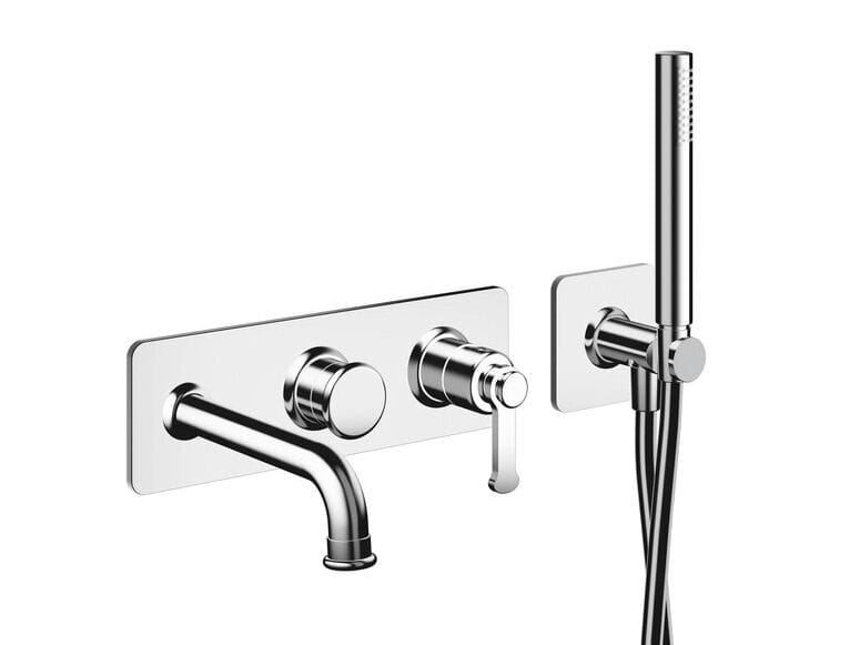 Настенный встраиваемый набор для ванны с ручным душем CRISTINA Rubinetterie Маяк ARCH-00016085