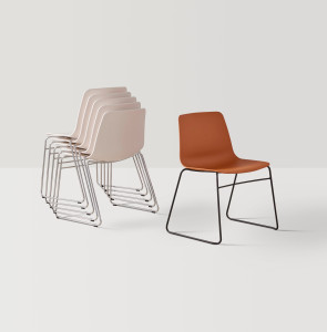 Стул для салазок из ткани