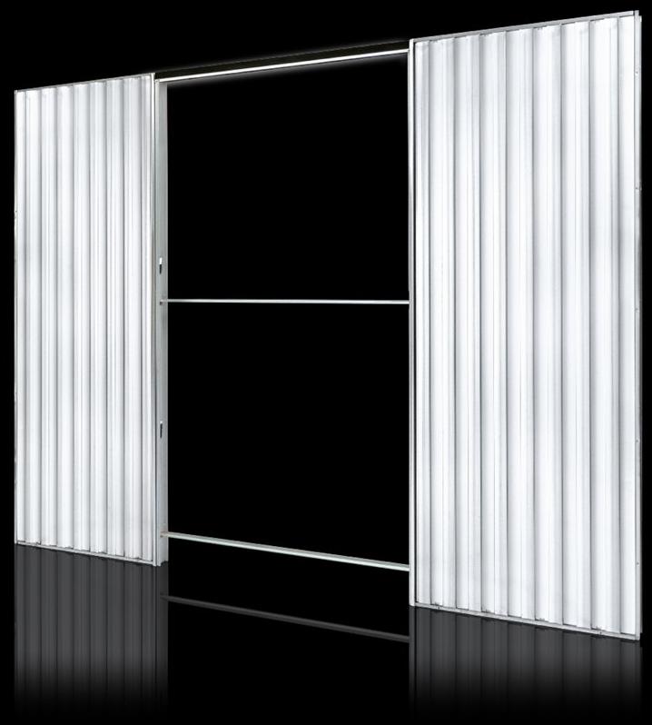 FIBROTUBI Рама стойки для двойной раздвижной двери Orchidea sun-id-1442986 - Вид №7