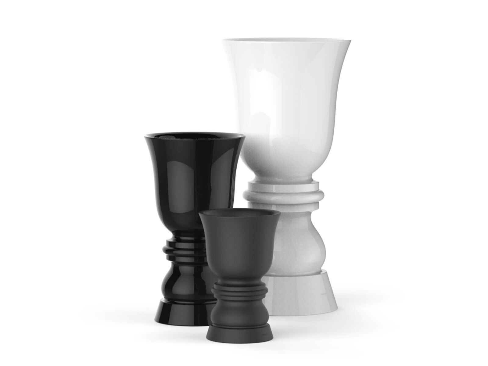 Высокий садовый горшок из полиэтилена Vondom Suave ARCH-00048495