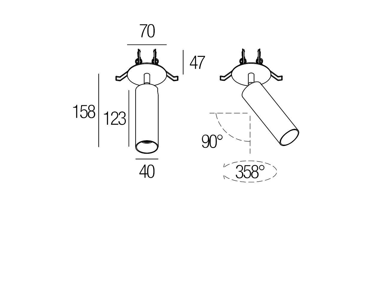 Регулируемый светодиодный прожектор Flexalighting MINIJOS R10 ARCH-00041676 - Вид №1