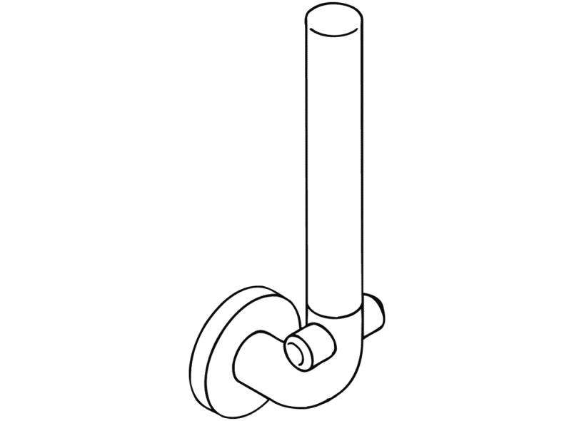 801.21B202 запасной держатель бумаги HEWI Edition matt | Polyamid  - Вид №6