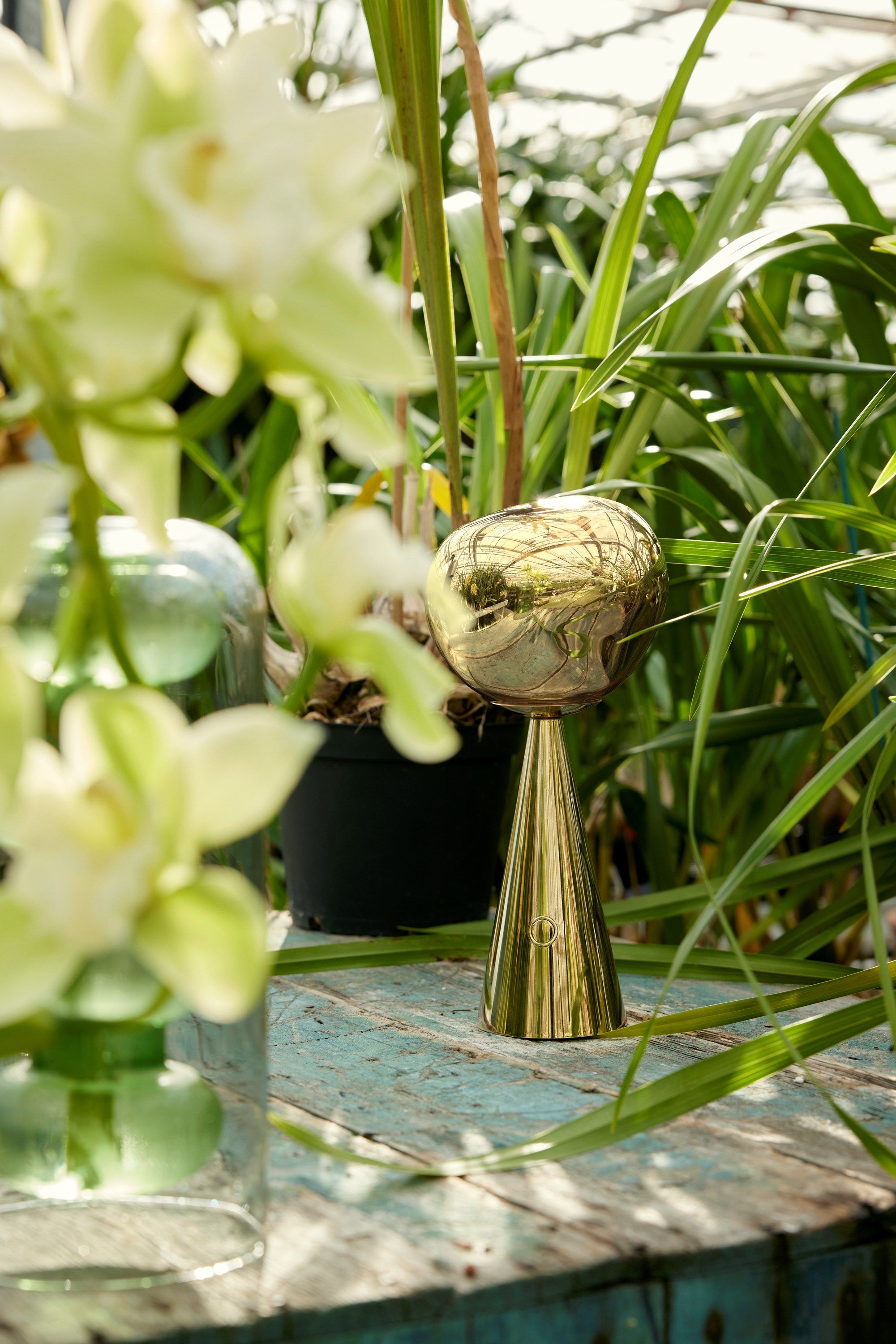 Светодиодная настольная лампа с батарейным питанием Tom Dixon Melt ARCH-00056851 - Вид №9