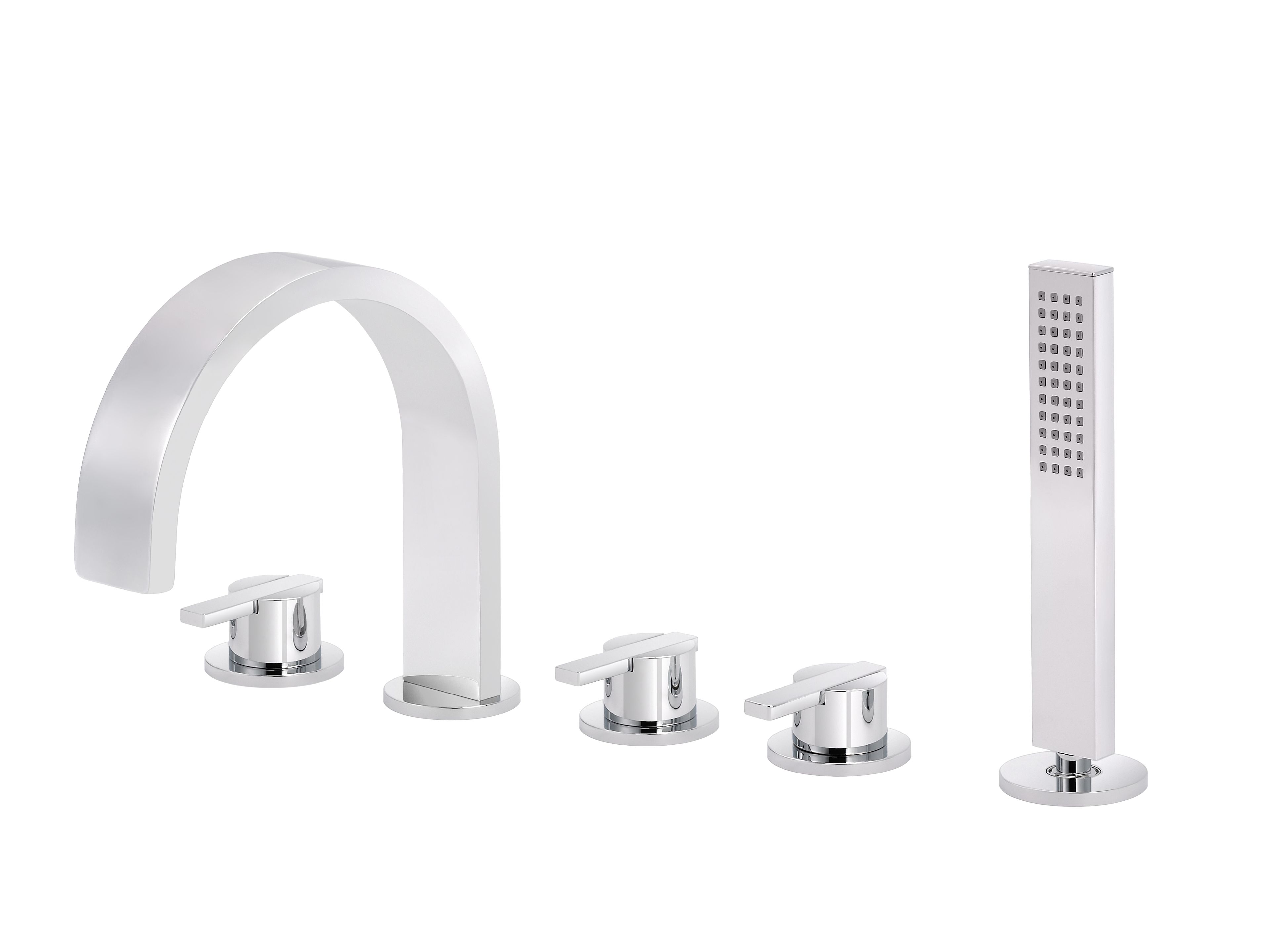 Набор для ванны с 5 отверстиями и ручным душем rvb ARCH-00049042 - Вид №1