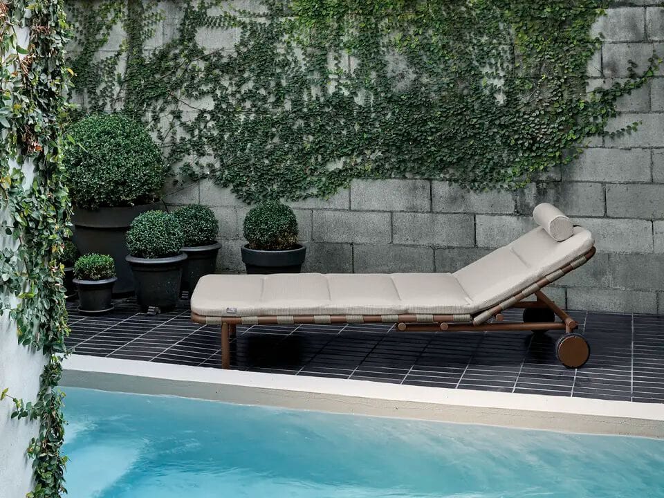 Лежак для сада с колесами Arketipo ARGENTARIO ARCH-00137303 - Вид №4