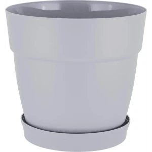 Горшок цветочный Ingreen Villa De Fiori ø36 h33 см v20 л пластик утренний туман