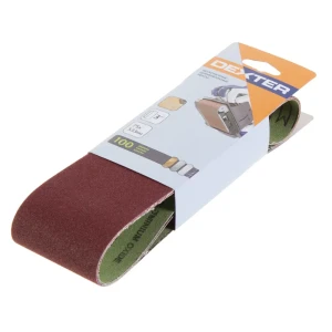 Лента шлифовальная Dexter P100, 75х533 мм, 3шт. 13822716 STLM-2112130