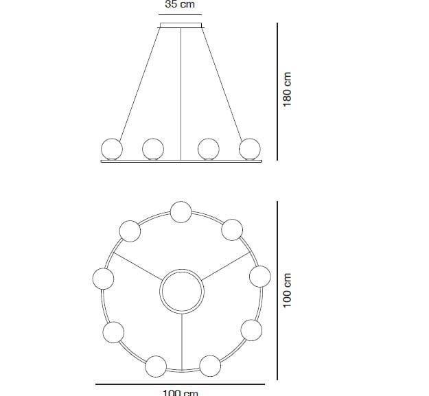 Светодиодный подвесной светильник Alma light ARCH-00097735 - Вид №7