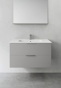 1390213 Шкаф Для Умывальника Форма Серый 900 Hafa Серый