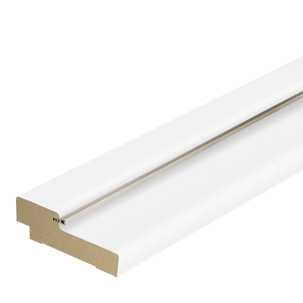 Дверная коробка М13.4С 74x30 мм финиш-бумага ламинация цвет белый (2.5шт.) VELLDORIS STLM-2204032