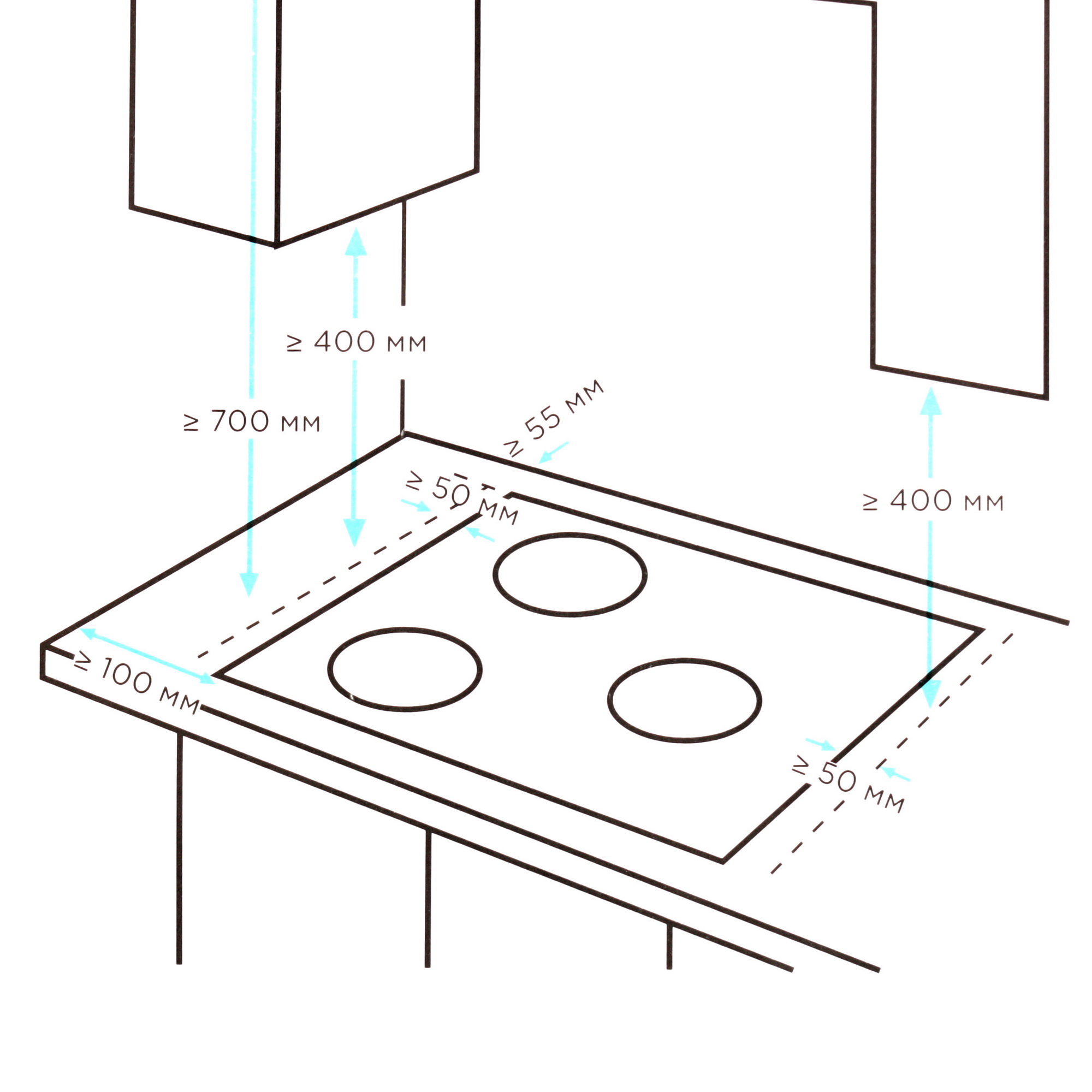 9146758 Газовая варочная поверхность Eigen GH-45M1DT STDN-0140931 - Вид №7