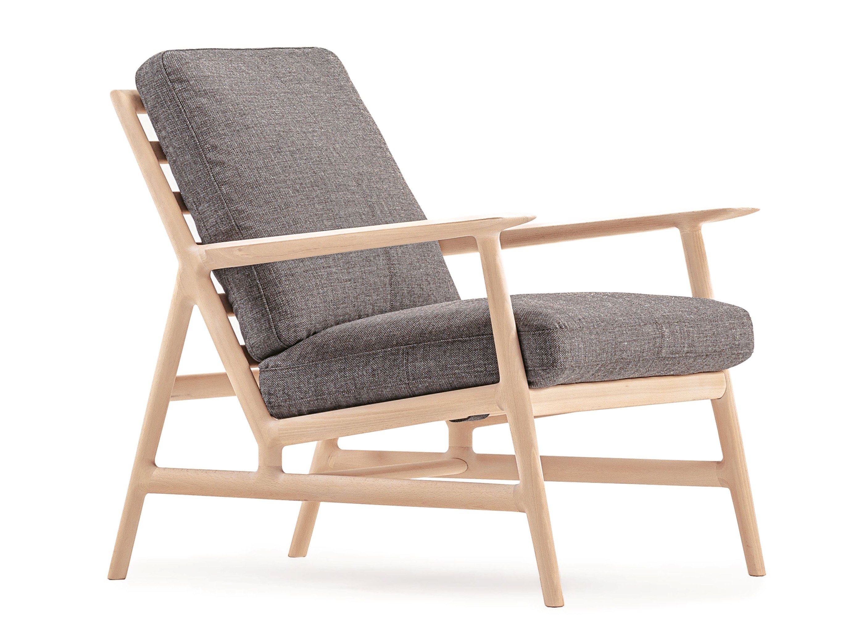 Тканевое кресло с подлокотниками DE PADOVA PHILOSOPHERS LOUNGE ARCH-00090586