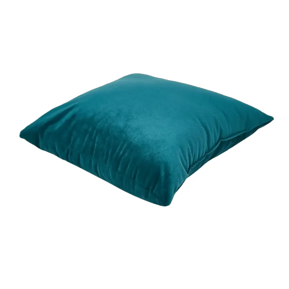 Декоративная подушка Seasons Emerald 1 45x45 см цвет темно-бирюзовый 89426663 STLM-2055261  - Вид №1