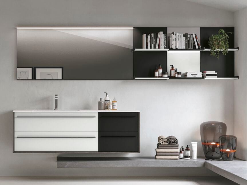 Деревянный подвесной умывальник со встроенным умывальником Gruppo Geromin Люкс ARCH-00151356 - Вид №1