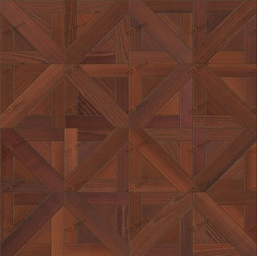 Модульный паркет Da Vinci Плат Термоясень Натур (Гладкая) 620х620 мм 2600600121