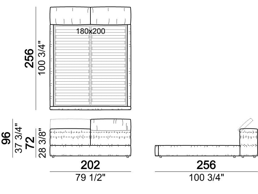 Двуспальная кровать для хранения Arketipo ARCH-00091972 - Вид №10