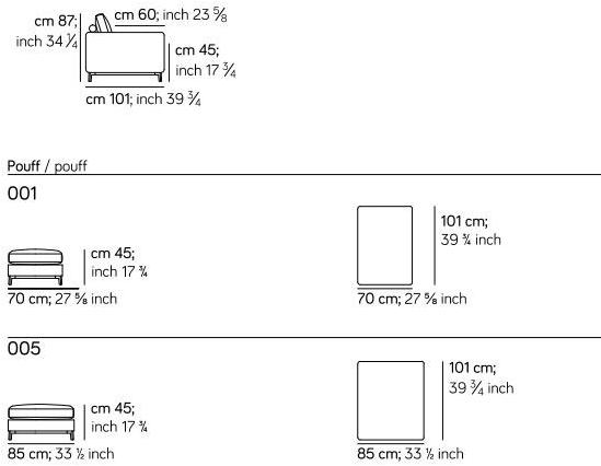 AMURA 5-местный угловой диван в коже Dorsey Am023.022+051 - Вид №11