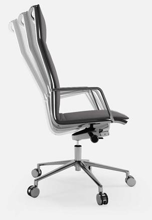 ESTEL GROUP Кресло исполнительное вращающееся с 5 спицами Aluminia sun-id-1405418 - Вид №4