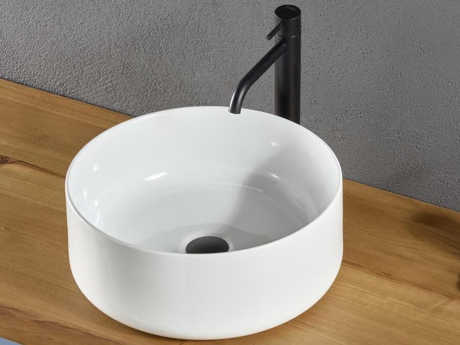 Керамическая столешница круглый умывальник Gaia Mobili Complements ARCH-00062605