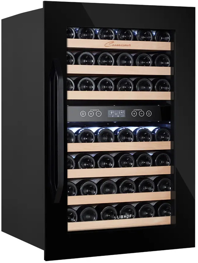 91074576 Винный шкаф Libhof Connoisseur CKD-42 59.40x88.20x56см цвет черный STLM-0877907