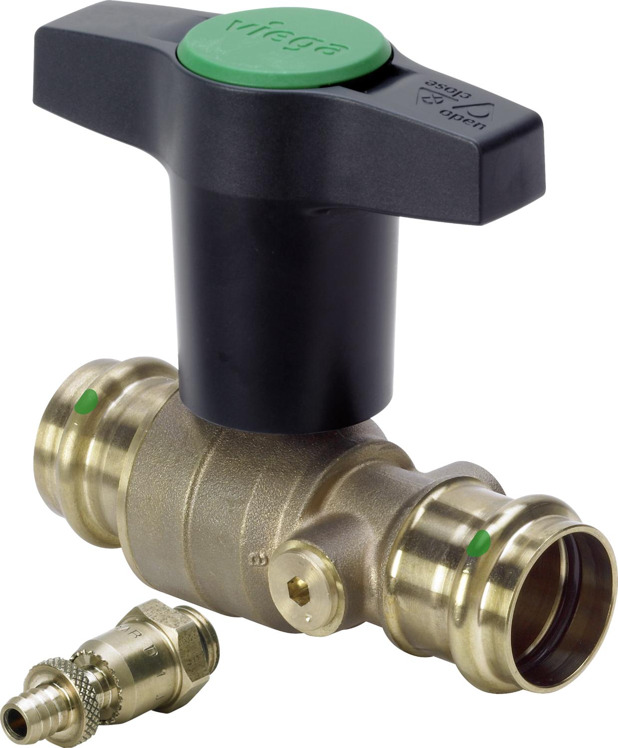 Viega Шаровой кран Easytop 2275.3 (746704) 746 704