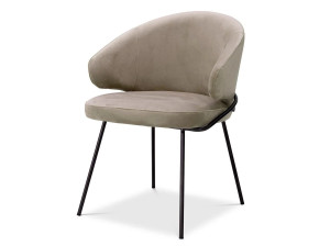 Бархатный мягкий стул