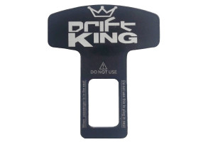 17857237 Заглушка ремня LUX Drift King, металл, лазерная гравировка ZML 003 МАШИНОКОМ