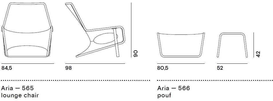 Desalto Кресло из ткани с подставкой для ног sun-id-1489219 - Вид №19