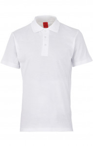 66339 Тенниска-поло белая  Одежда для салонов красоты  размер XL (52)
