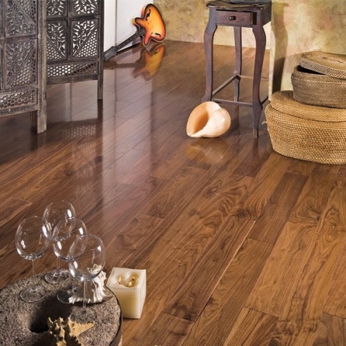 Инженерная доска Coswick Классическая Американский 127мм Лак Орех американский Селект (Гладкая) 600...2100х127 мм 13541101 - Вид №2