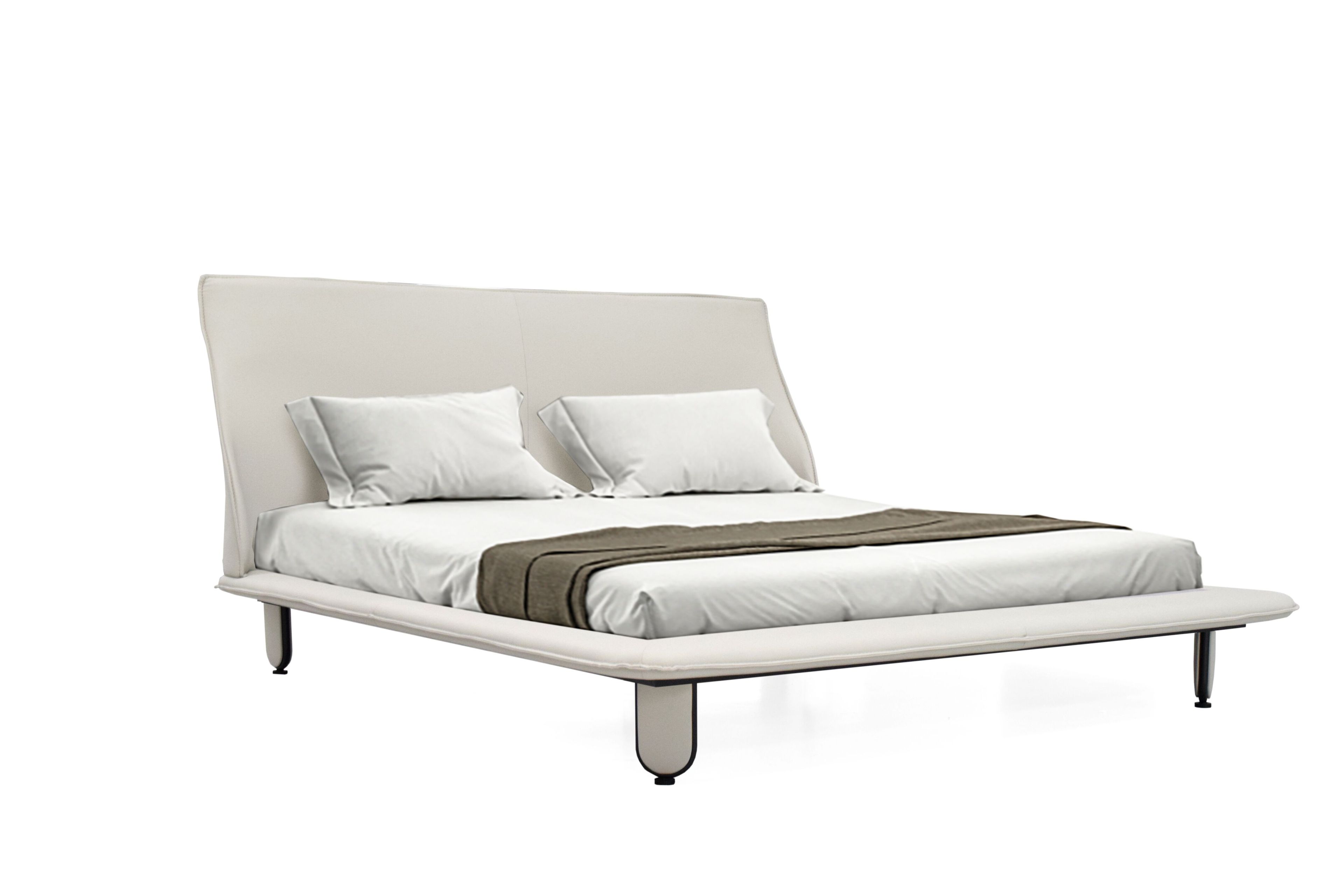 Кожаная двуспальная кровать ABLE WAVERLY ARCH-00076941 - Вид №2