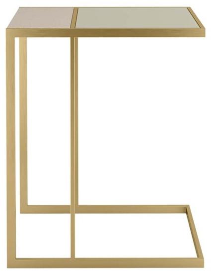 FRATO Сервировочный столик из латуни прямоугольный  Ffu260016acl  - Вид №1