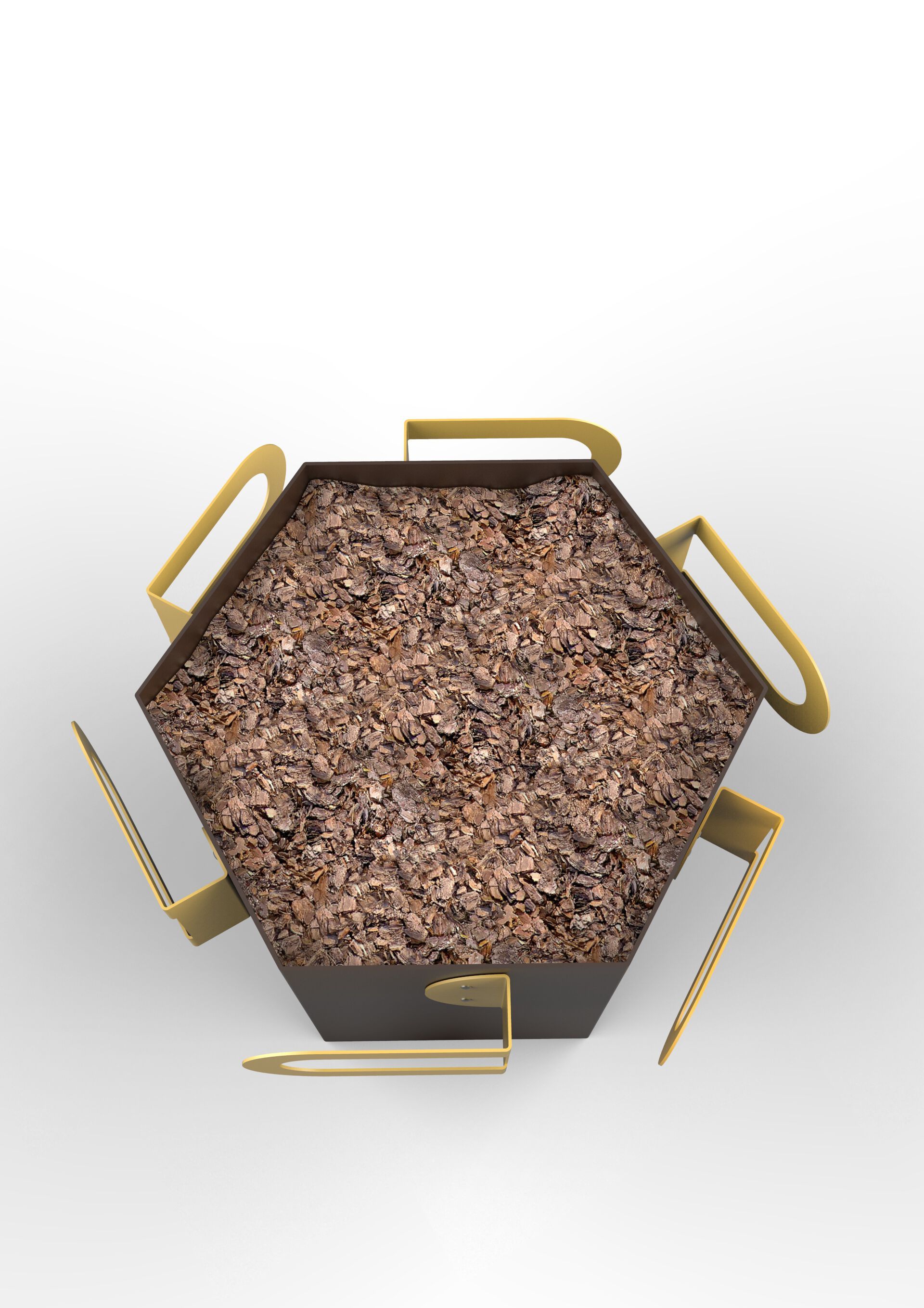 Стальная стойка для велосипедов / плантатор CITYSì PETALO ARCH-00022806 - Вид №3